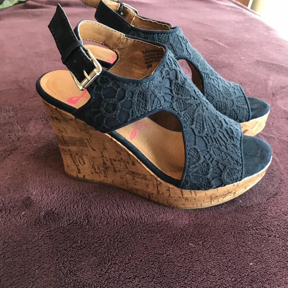 Wedge heel sandals